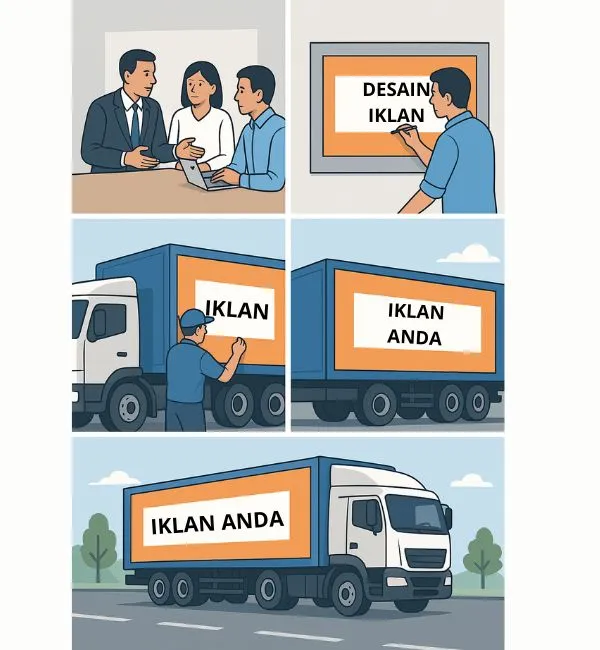 Proses Pemasangan Iklan