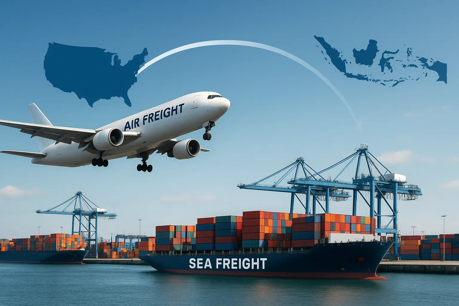 Estimasi Forwarder USA Indonesia